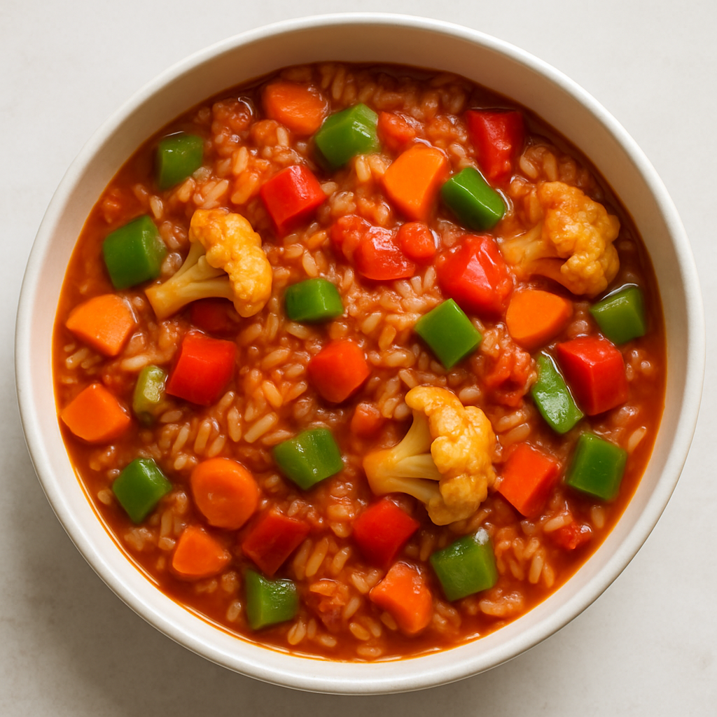 Jambalaya de Verduras Criollas