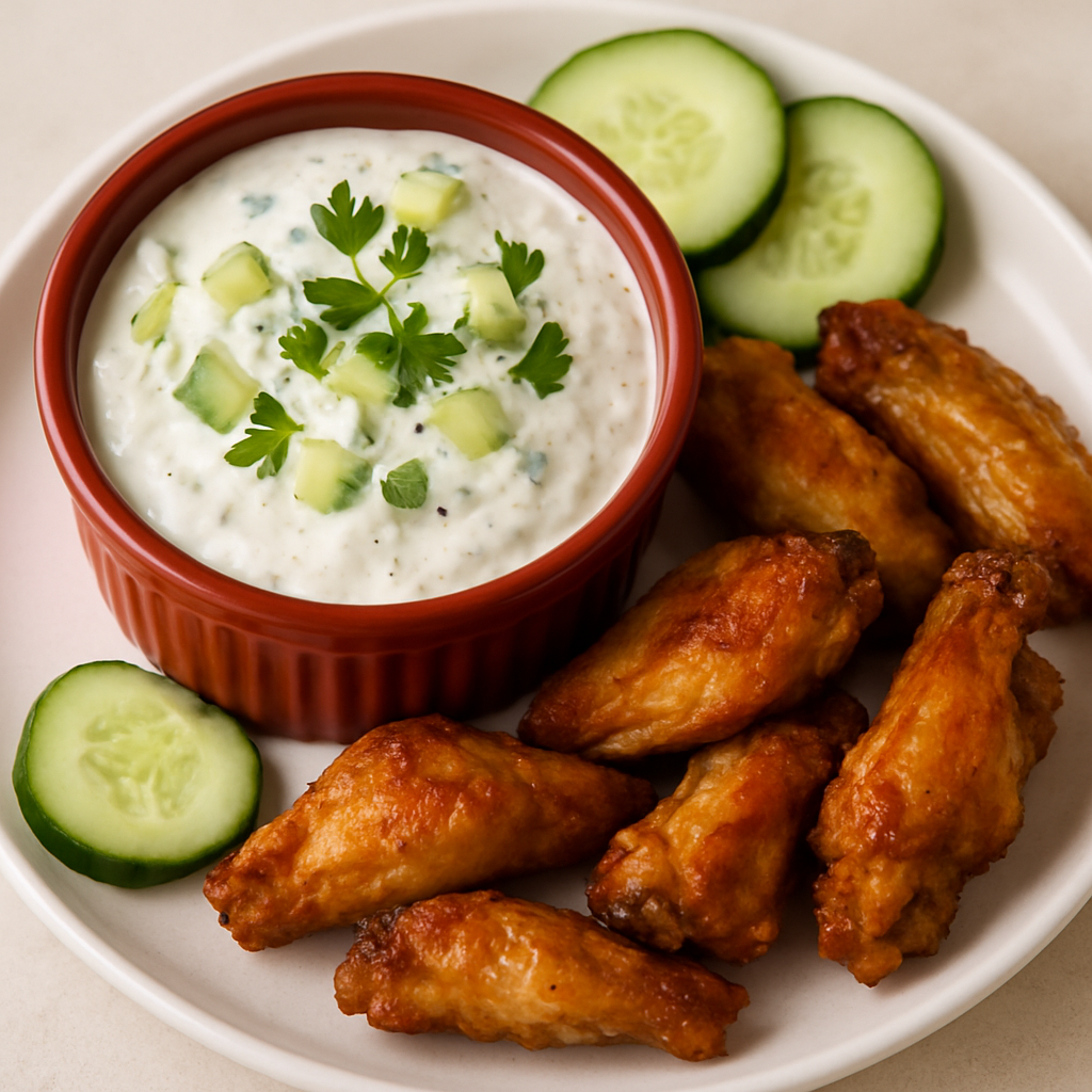 Dip Frío de Pepino y Ranch