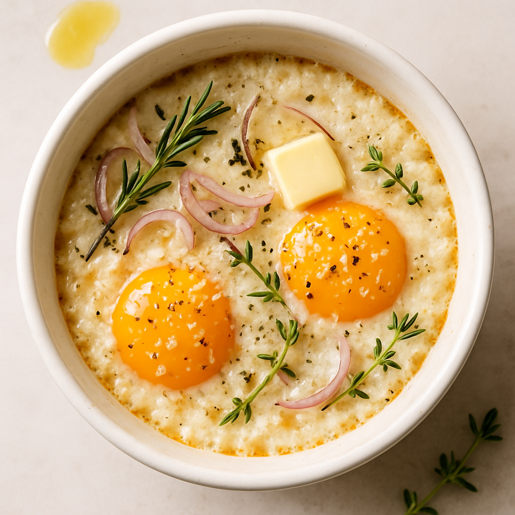 Parmesan Baked Eggs