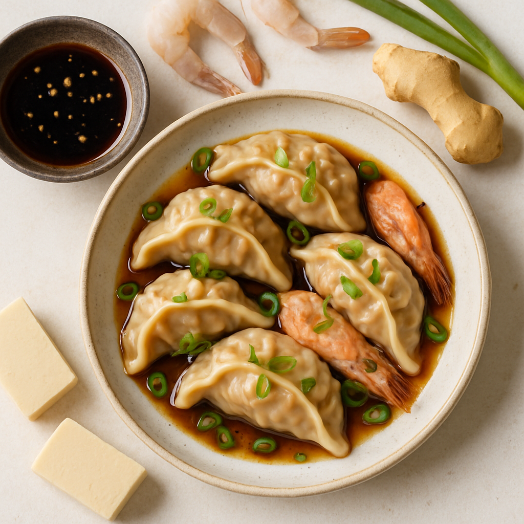 Pork and Prawn Dumplings