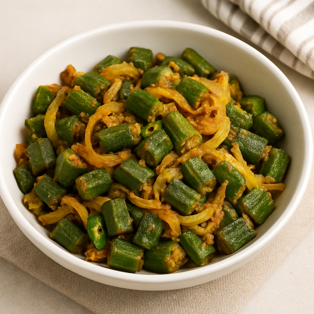 Bhindi do Pyaza