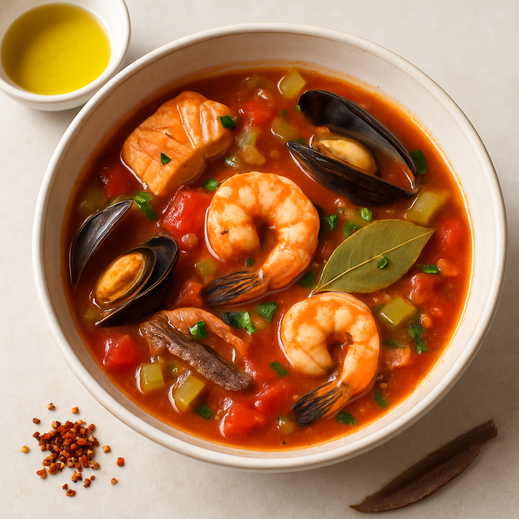 Cioppino: Una Olla Llena de Pescado