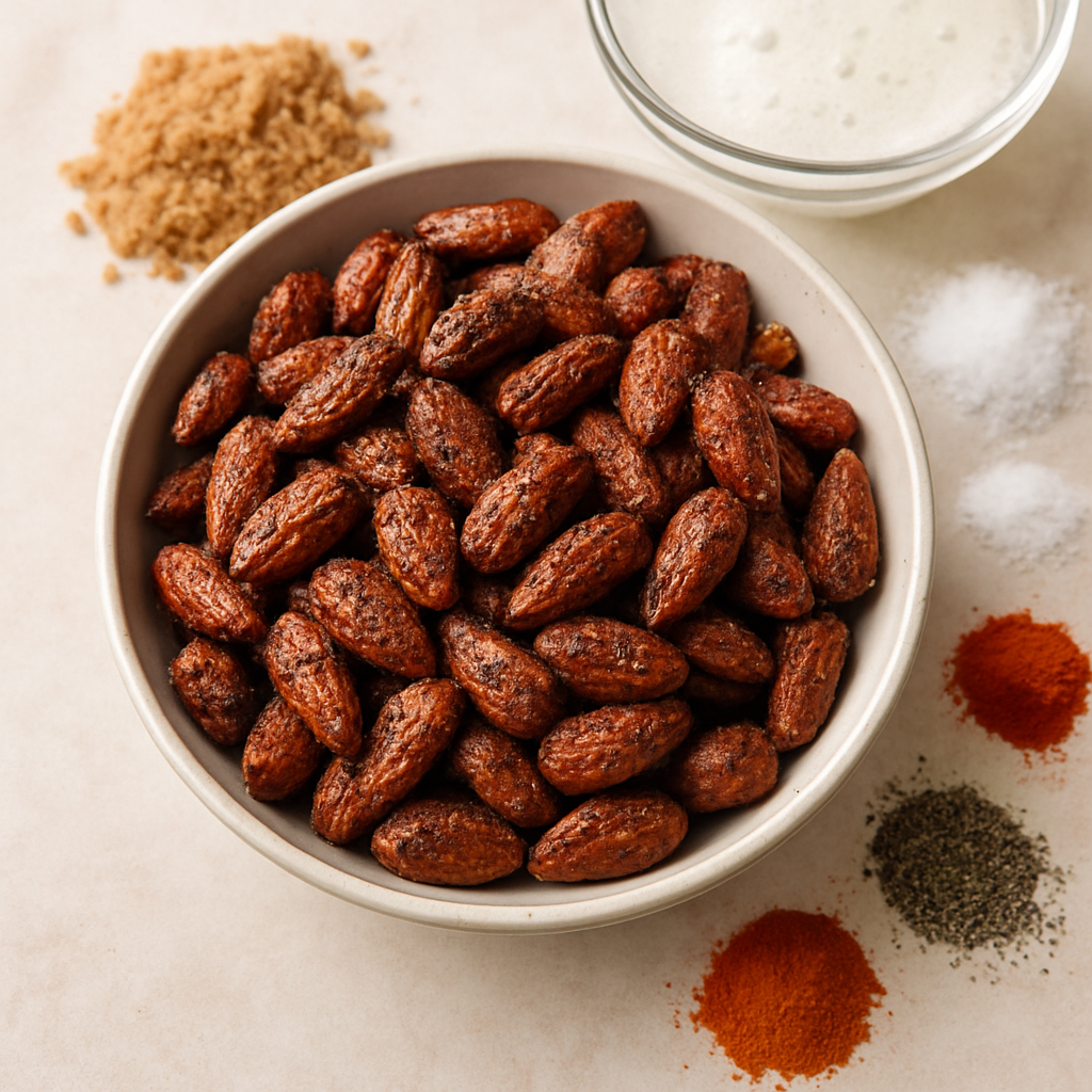Smoky Candied Almonds