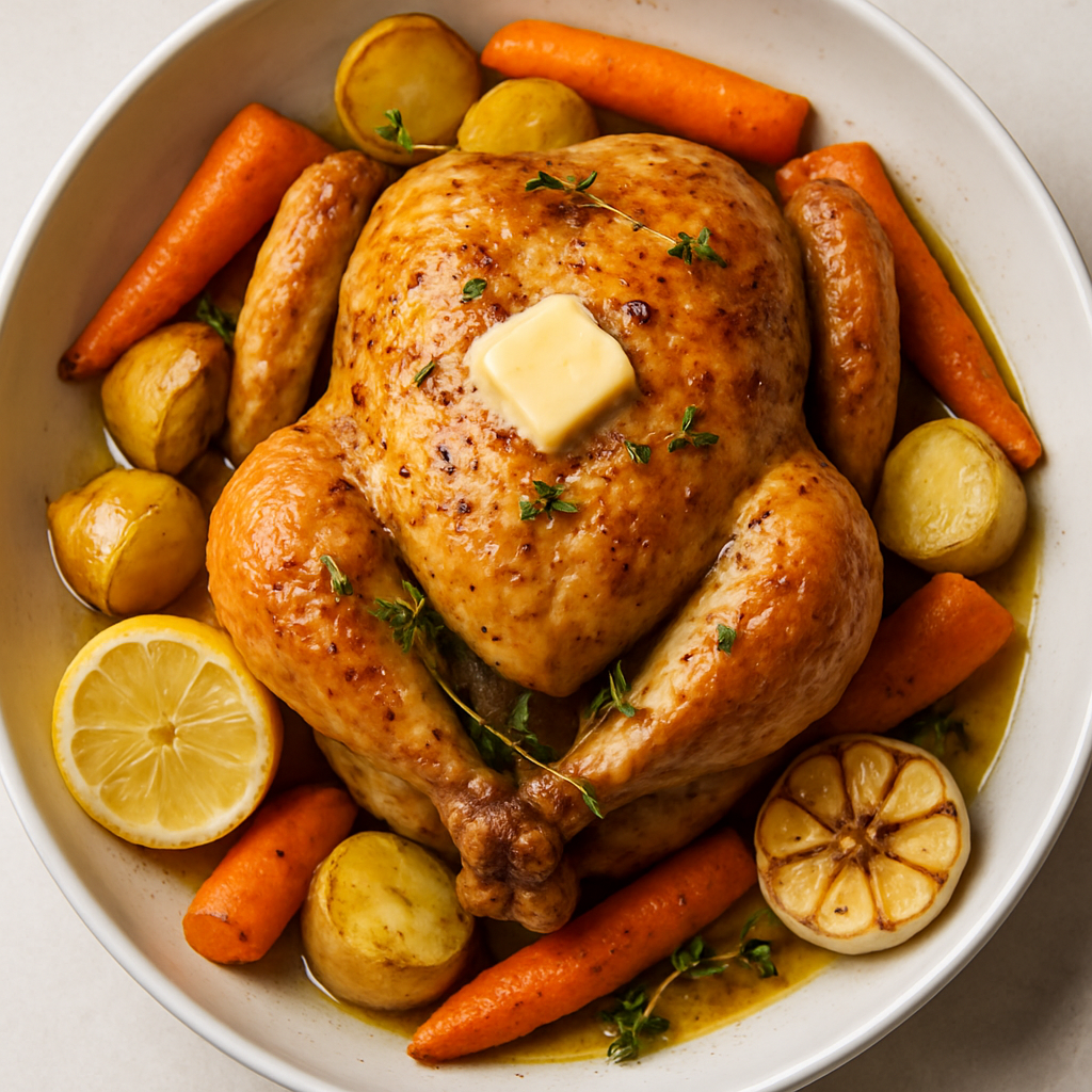 Really Easy Roast Chicken