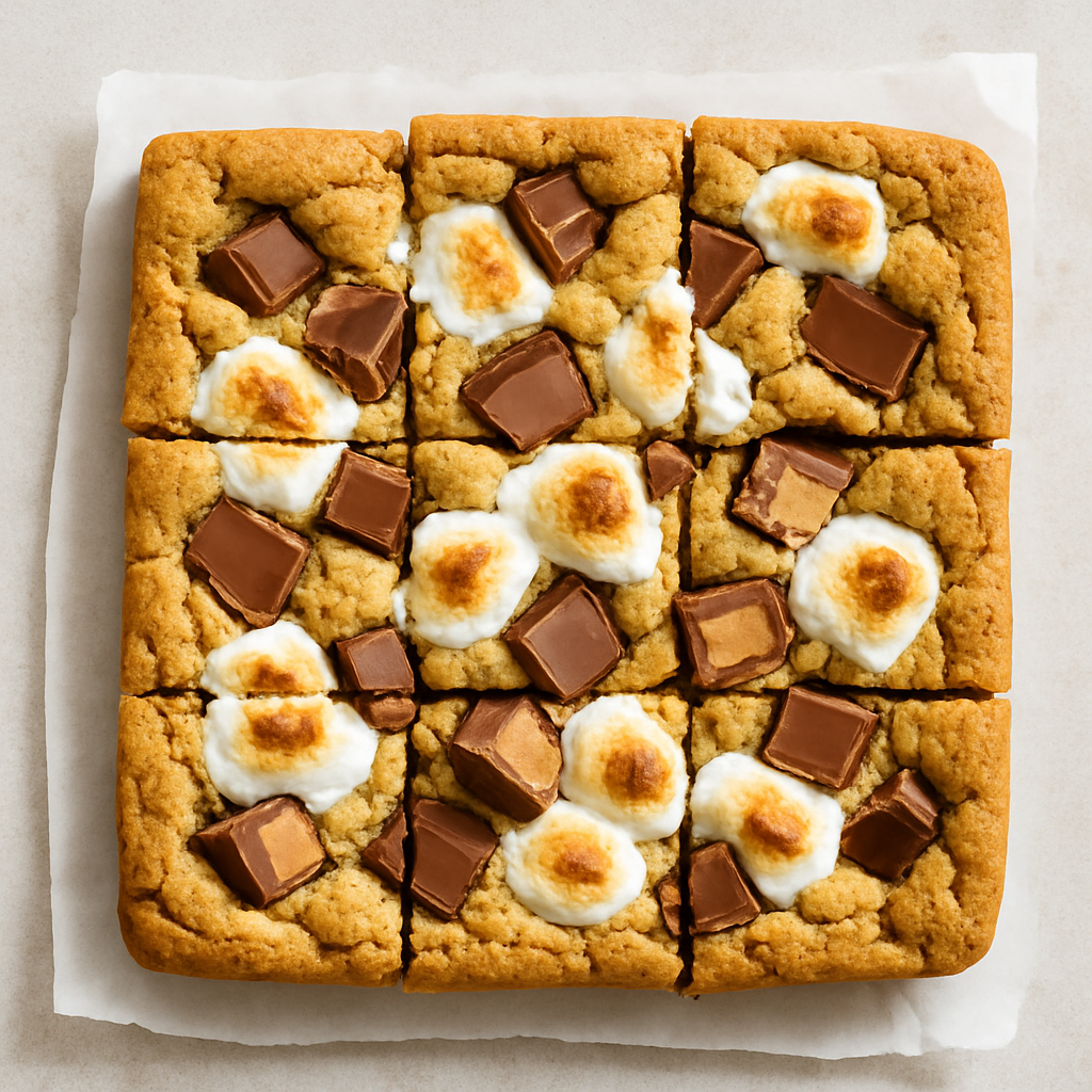 Peanut Butter S'mores Bars