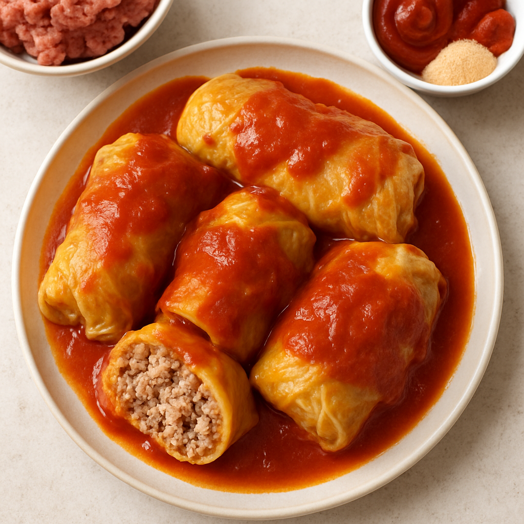 Halupki (Rollos de Repollo Relleno)