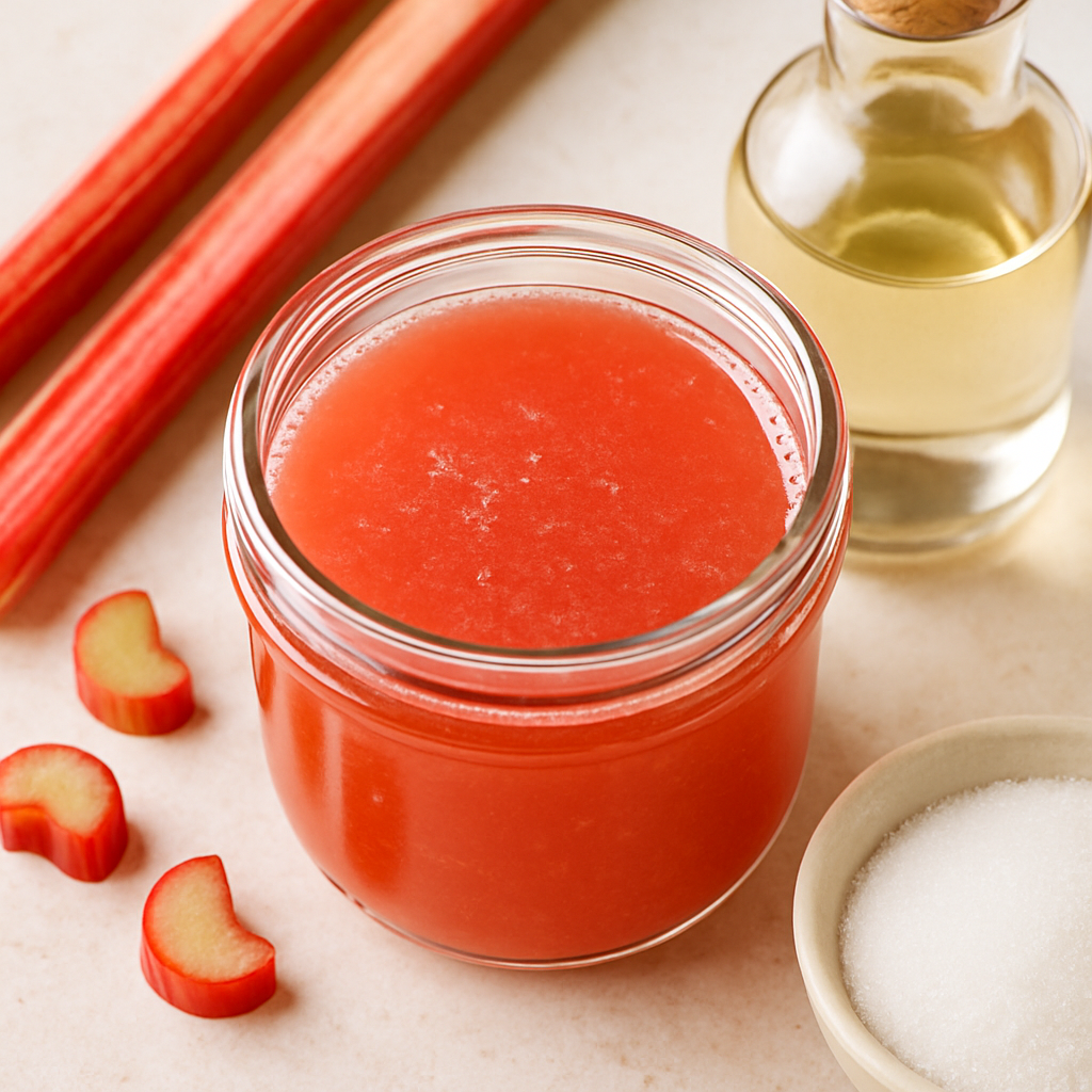 Rhubarb Shrub