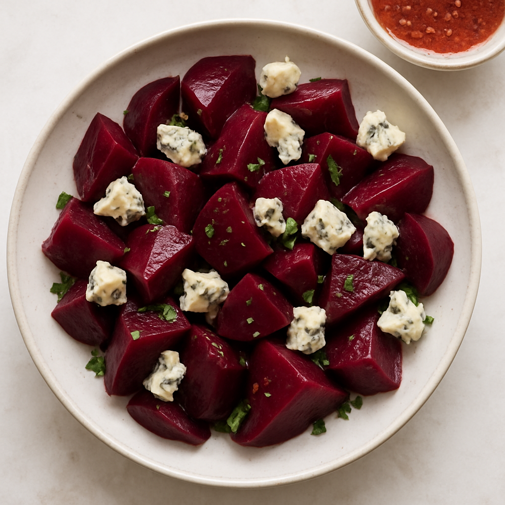 Beet & Blue Cheese Salad