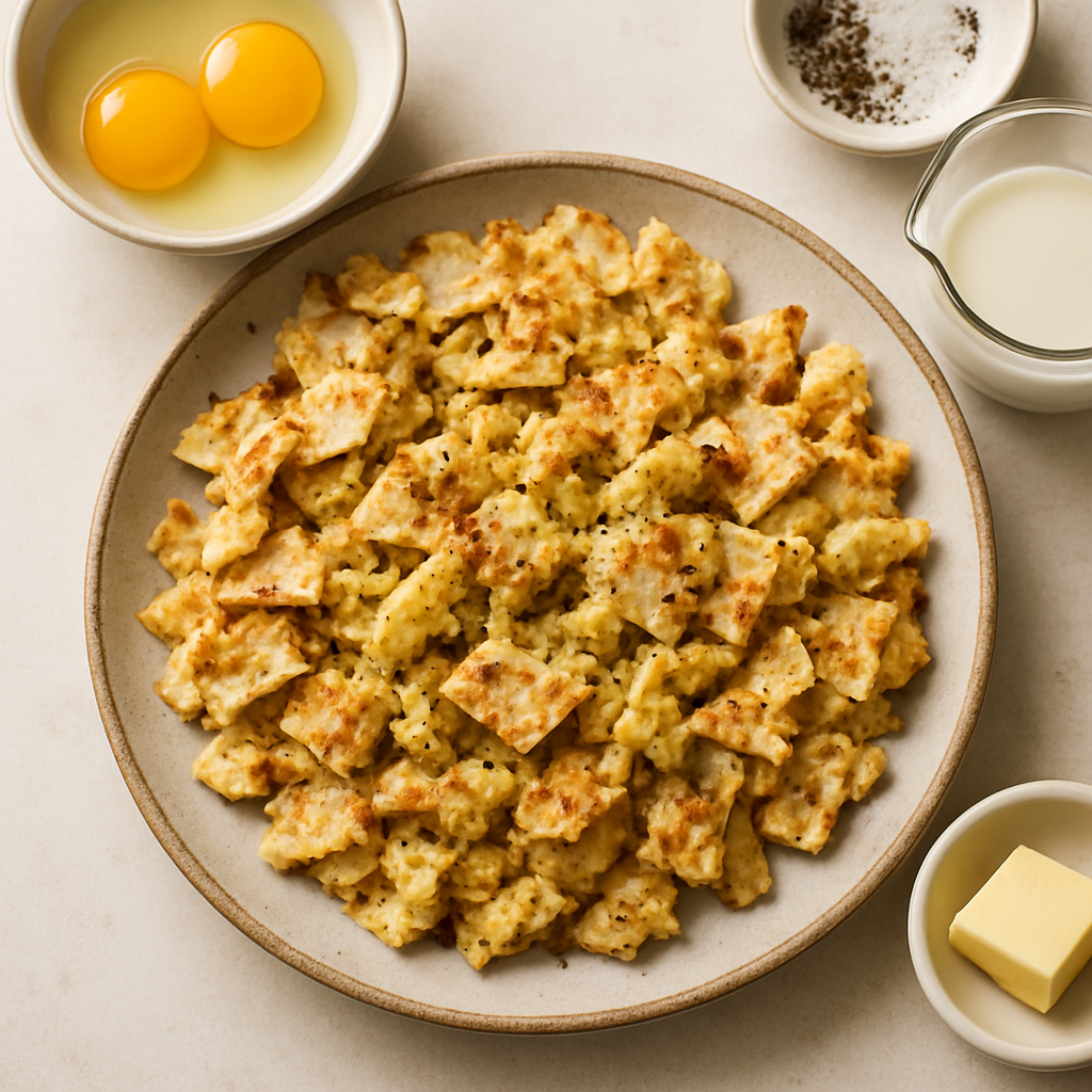Matzoh Brei Salado