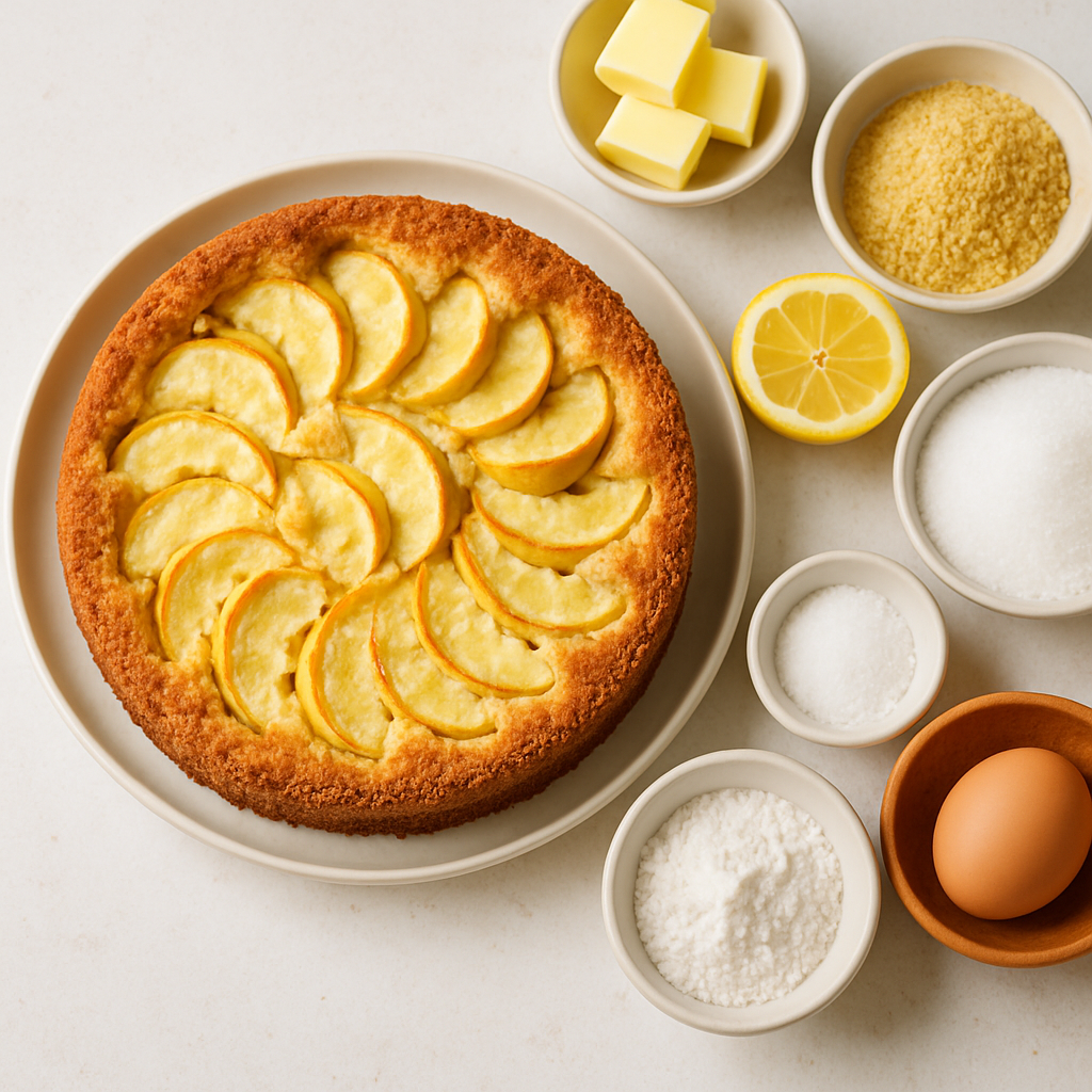 Pastel de Manzana Alemán con Mantequilla