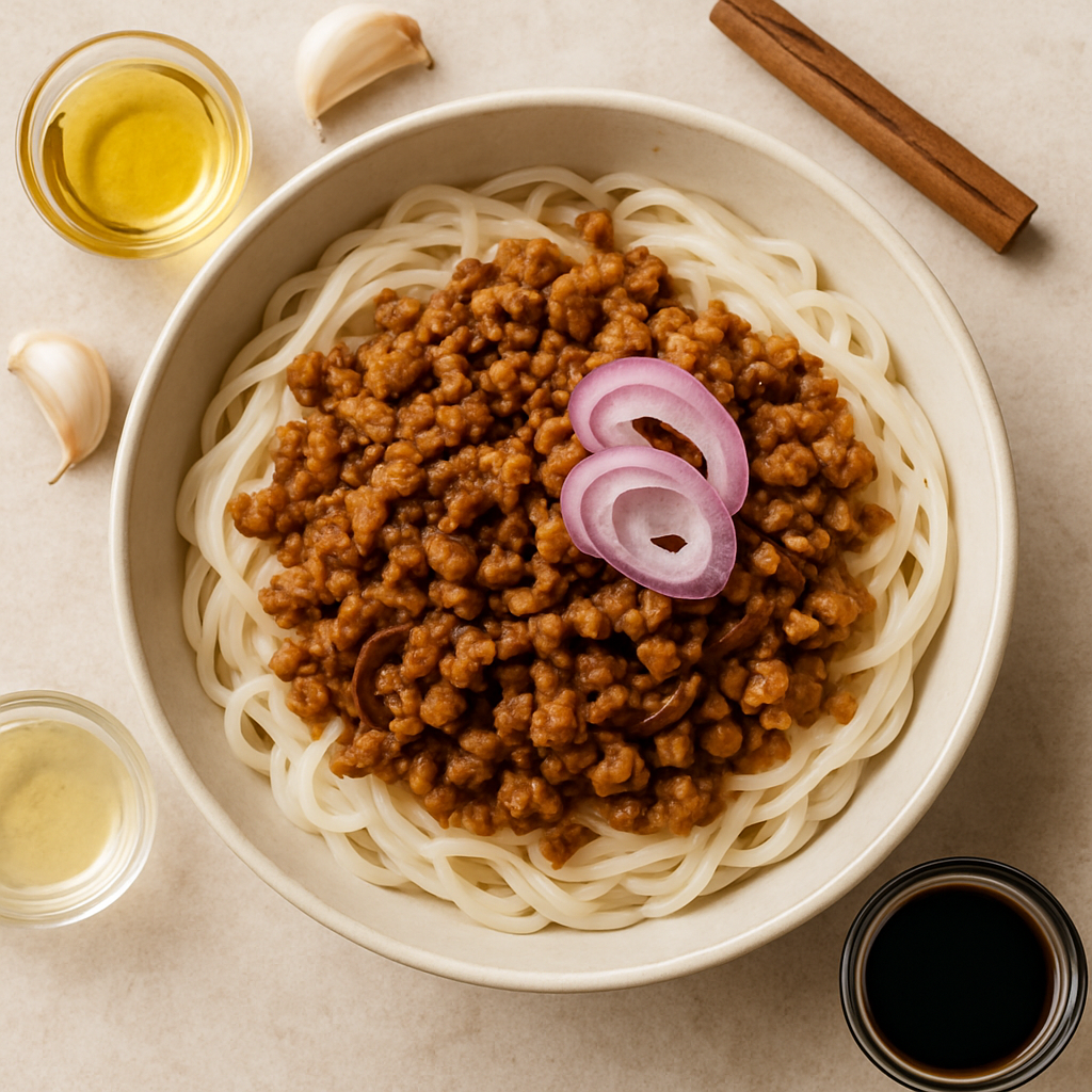 Fideos de Cerdo Taiwanés (Lo Ba)