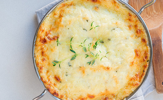 Potato Spinach Casserole