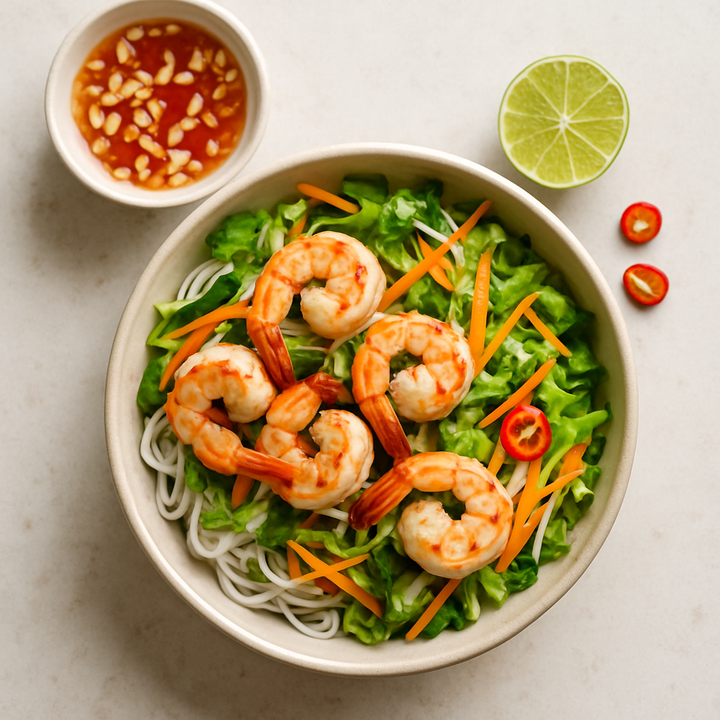 Ensalada Vietnamita de Camarones