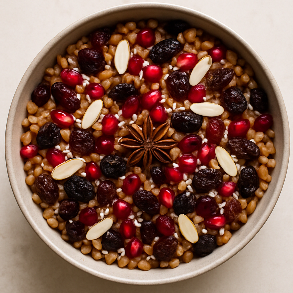 Koliva – Whole Grain Commemorative Dessert