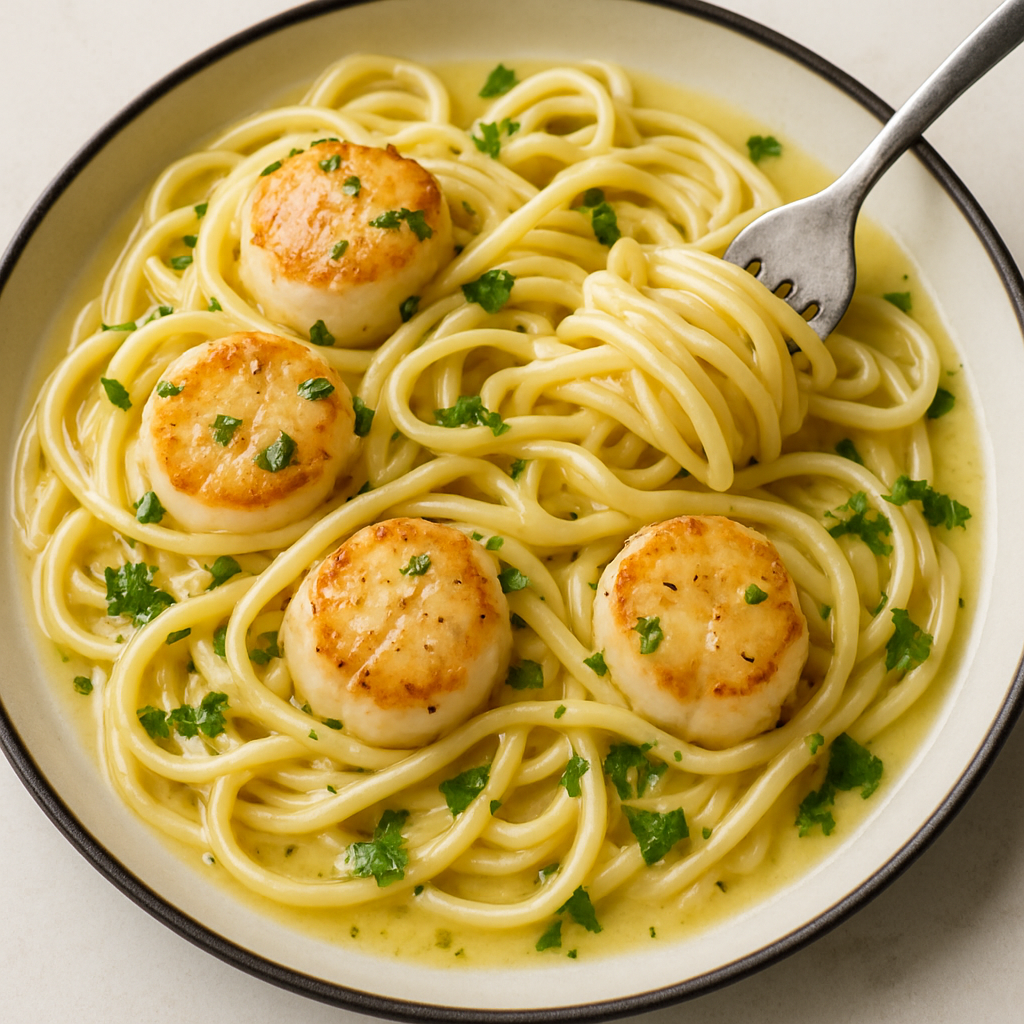 Scallop Scampi