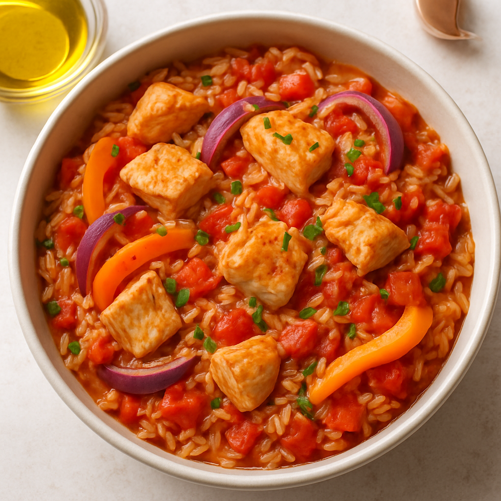 Arroz Italiano con Pollo