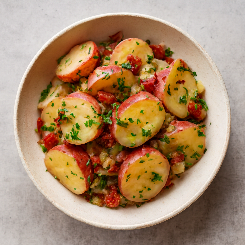 Ensalada de Papas al Estilo Alemán