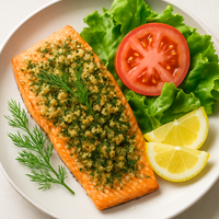 Baked Garlic Dill Arctic Char