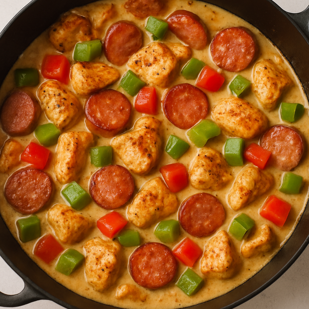 Cajun Alfredo Skillet