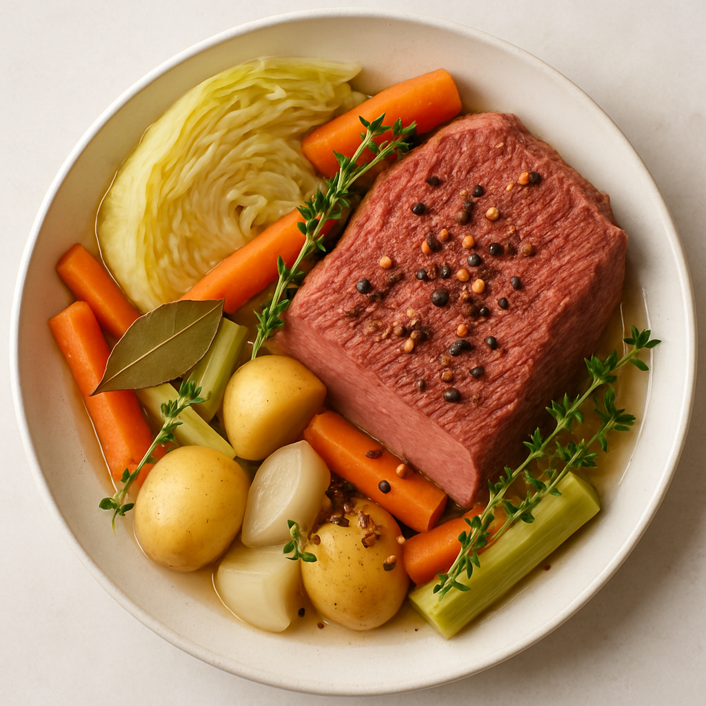 Slow-Cooker Corned Beef and Cabbage