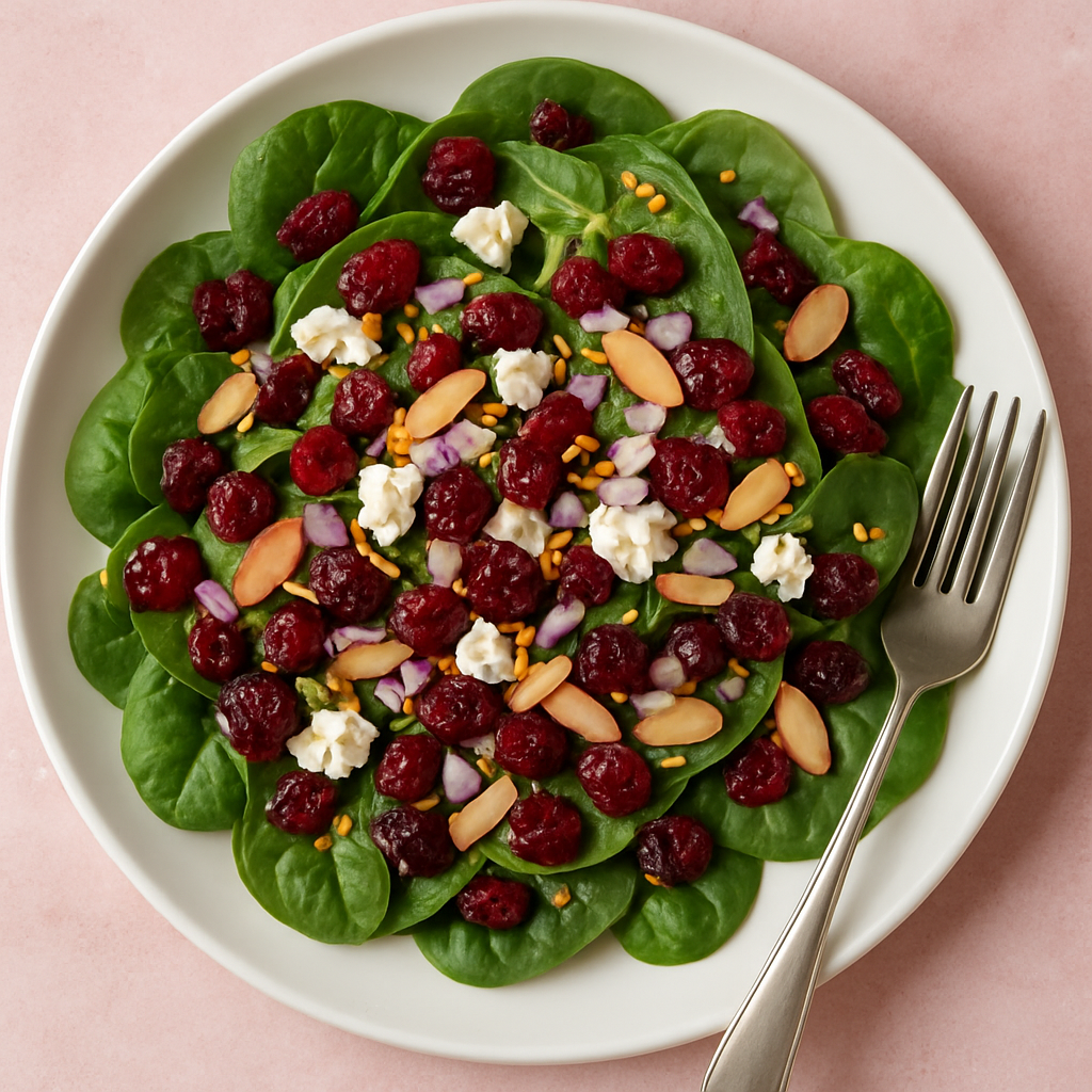 Spinach and Cranberry Salad