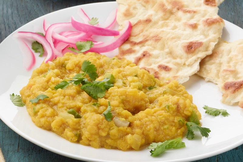 Red Lentils with Onion (Masoor Dal)