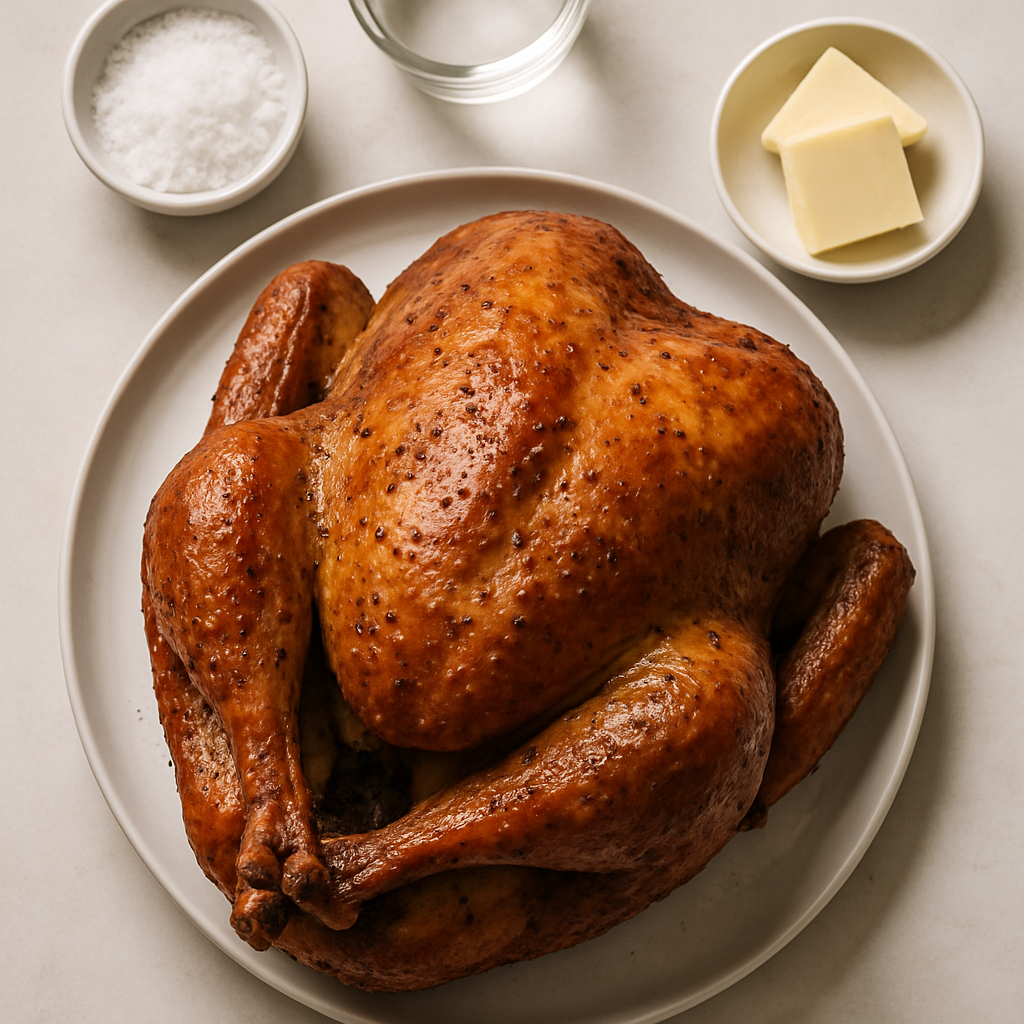 Roasted Brined Turkey