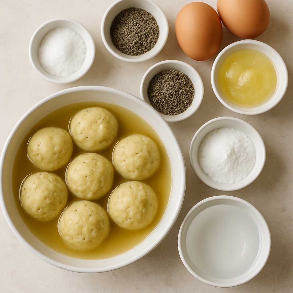 Albóndigas de Matzo