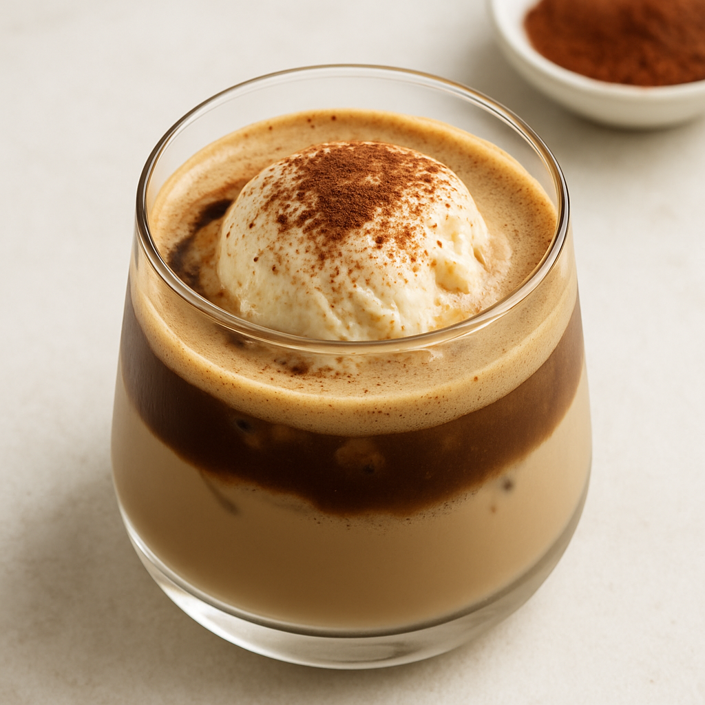 Irish Cream Iced Shakerino