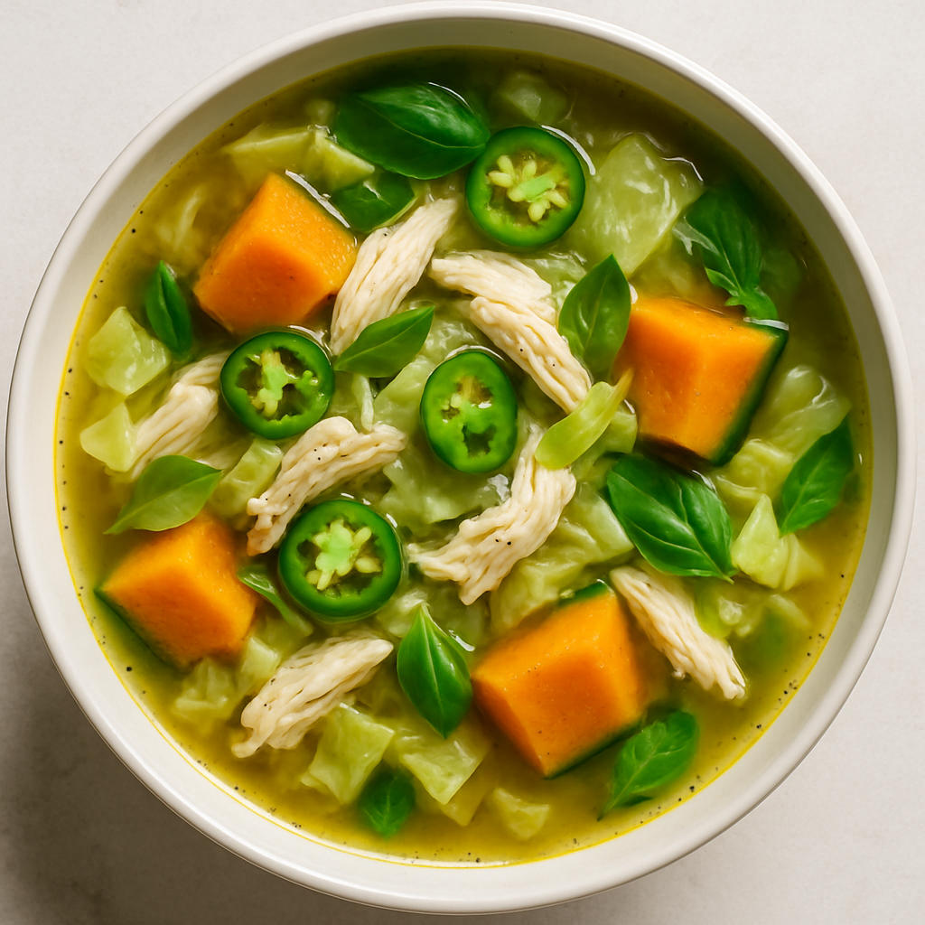 Spicy & Healthy Chicken Soup