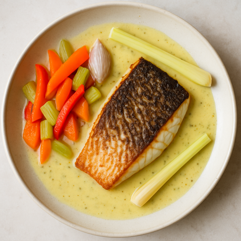 Kumu with Lemongrass Sauce