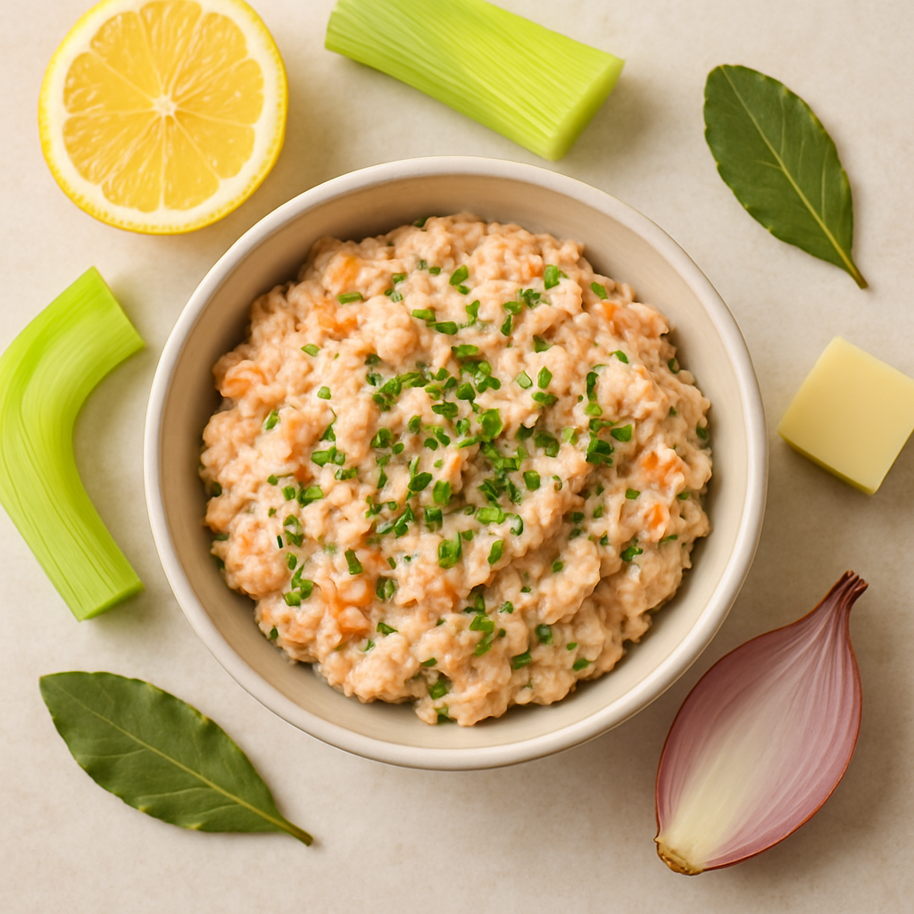 Salmon Rillettes With Chives and Shallots