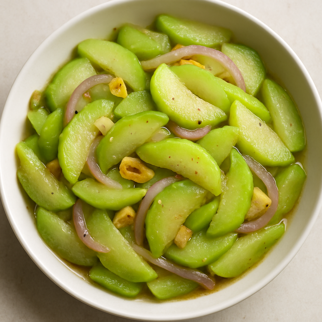 Chayote Salteado