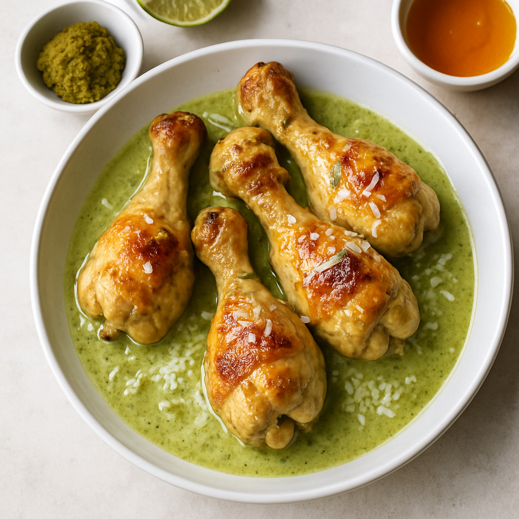 Sticky Lime & Coconut Chicken Drumsticks