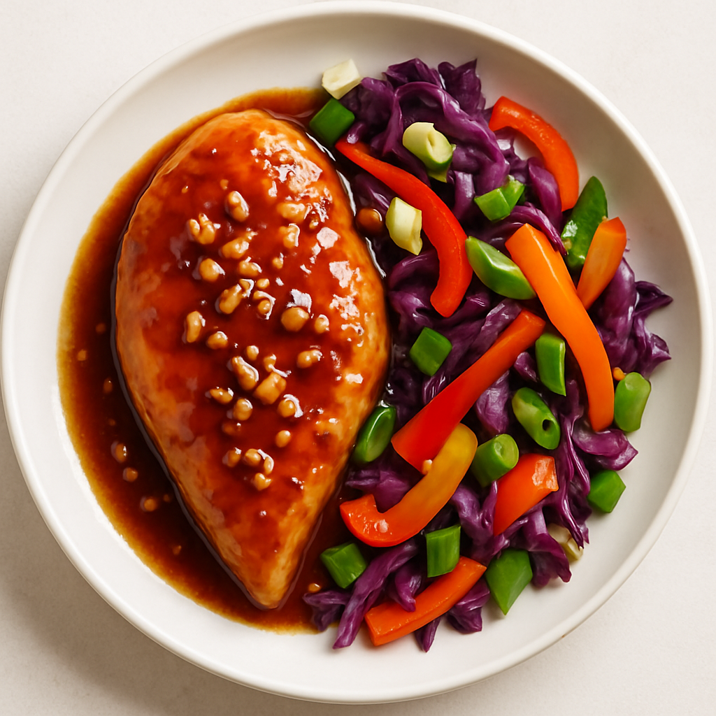 Pollo al Miel y Ajo en Olla de Cocción Lenta