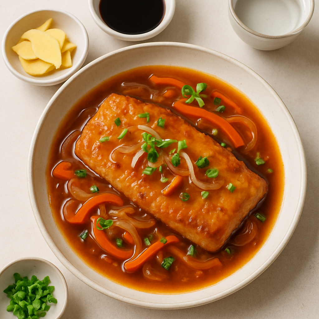 Pescado Agridulce Polinésico