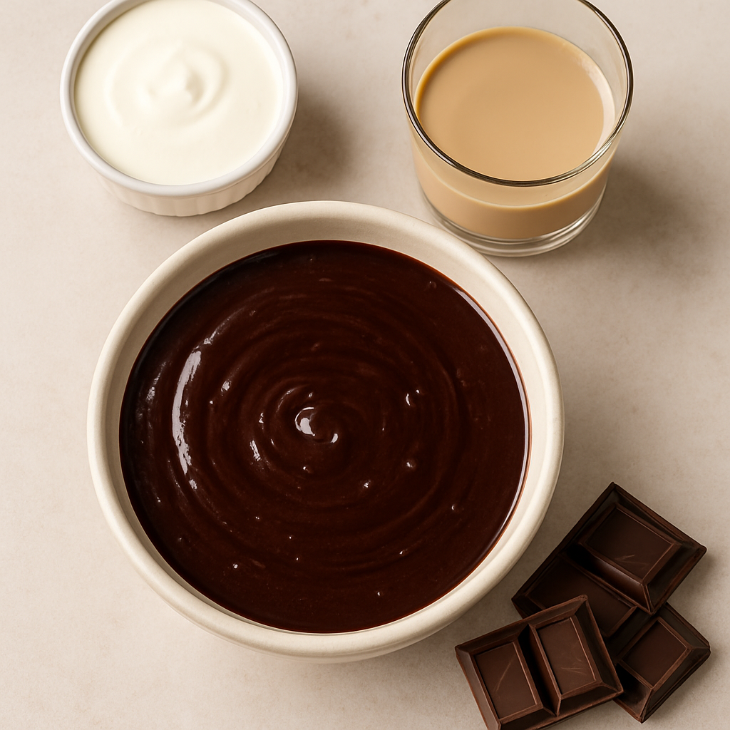 Fondue de Chocolate con Irish Cream