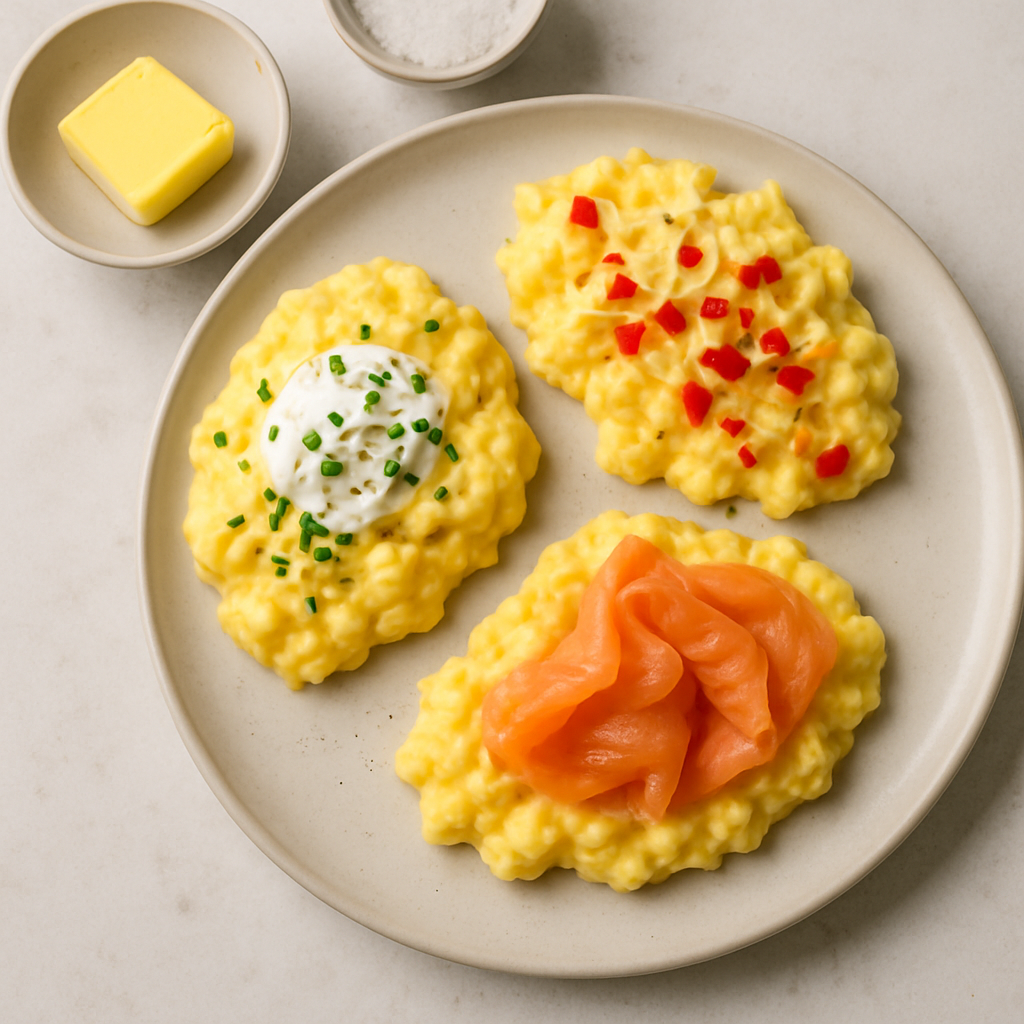 3 Formas de Huevos Revueltos