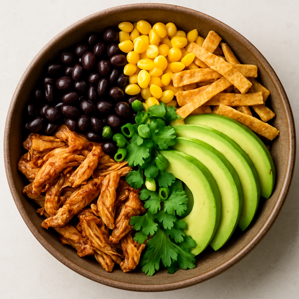 Chicken and Black Bean Taco Salad
