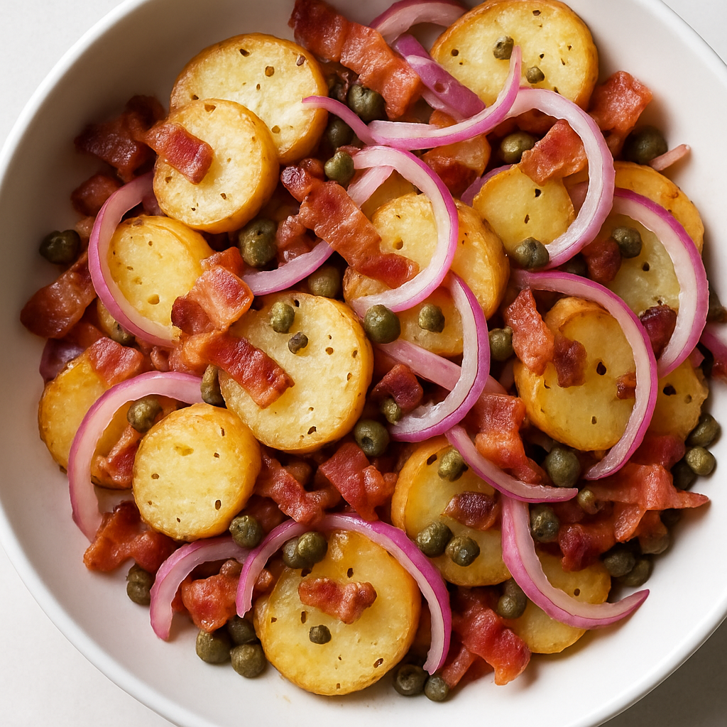 Ensalada de Papas Alemana Frita