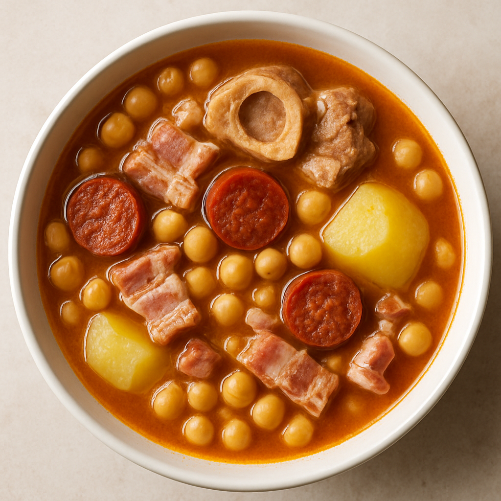 Spanish Bean Soup (Potaje de Garbanzos)