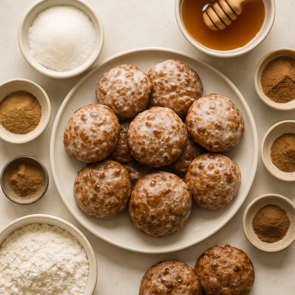 German Fruit and Spice Cookies (Lebkuchen)
