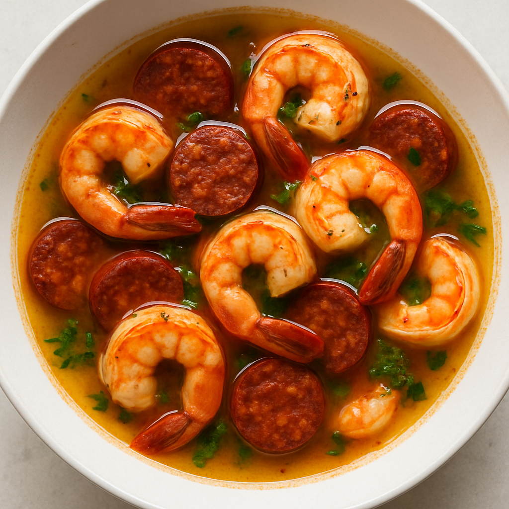 Shrimp-and-Sausage Stew