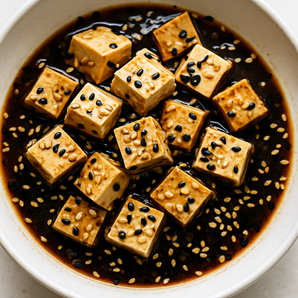 Sesame Marinated Tofu