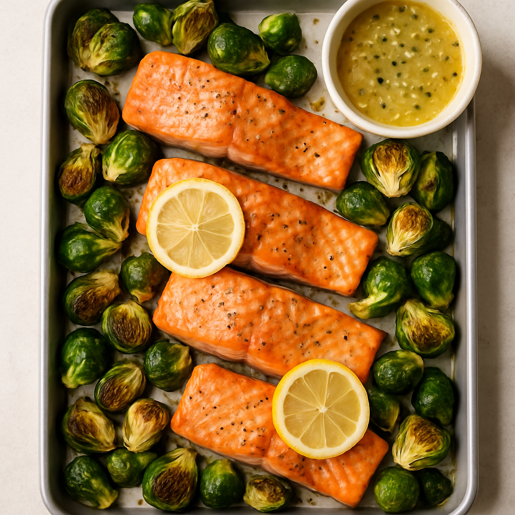 Easy Sheet Pan Salmon