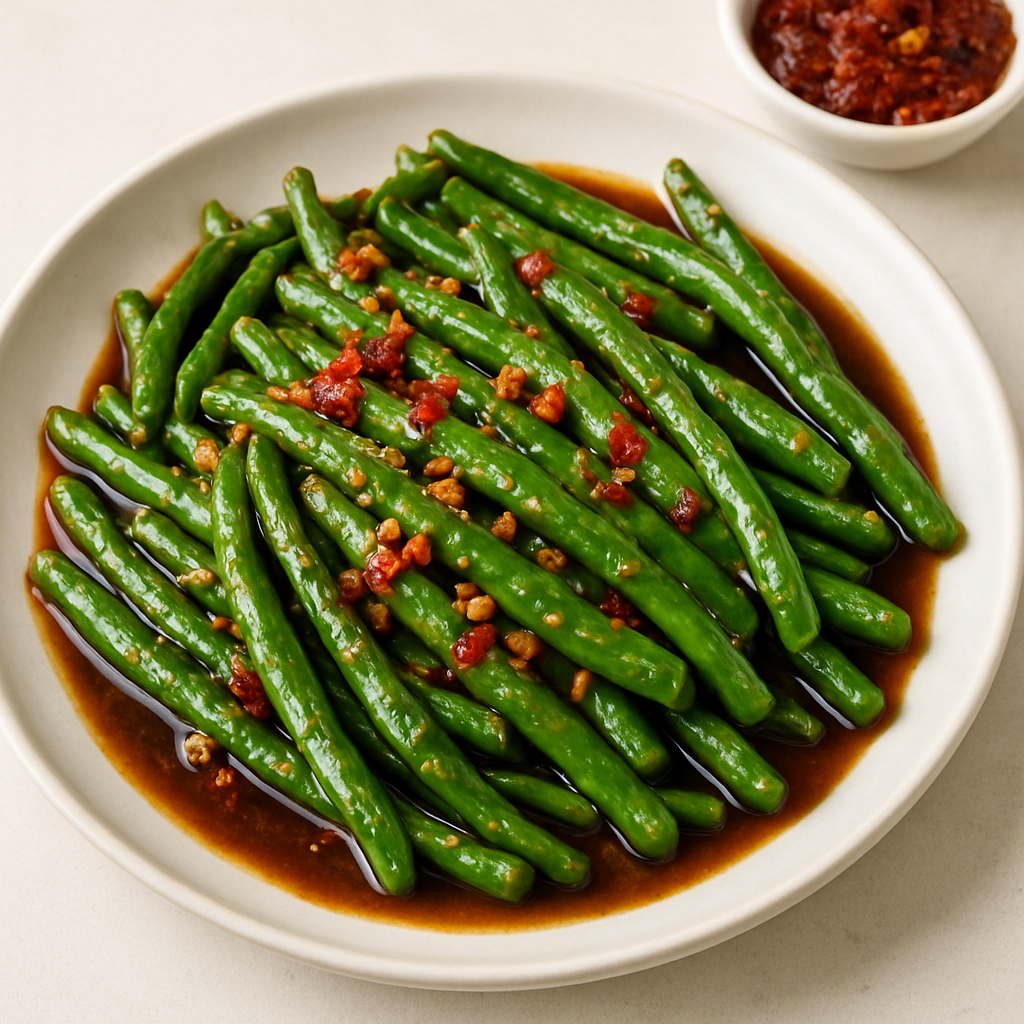 Judías Verdes Salteadas al Estilo Chino