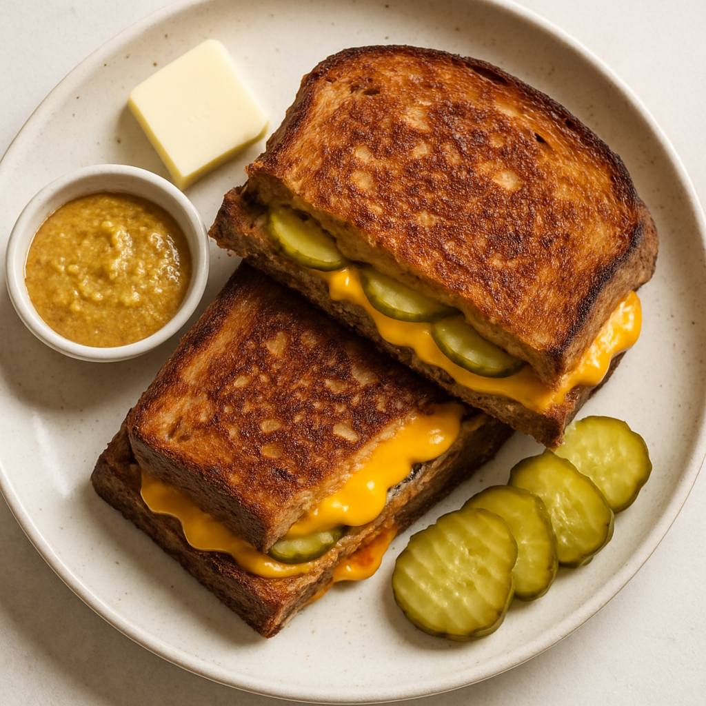 Sándwich de Queso Irlandés a la Plancha