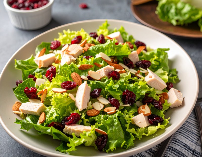 Ensalada de Pollo y Arándanos