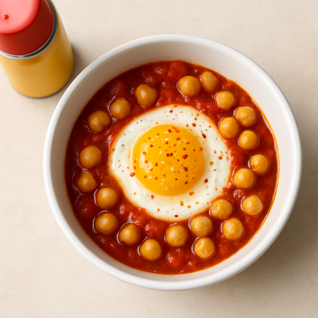 Single-Serve Microwave Shakshuka