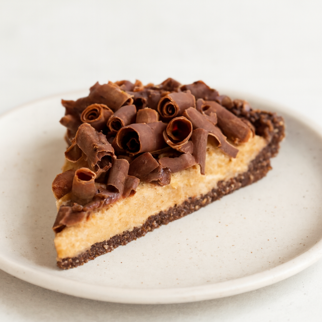 Grain-Free and Raw Healthier Peanut Butter Pie